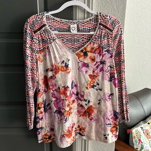Anthropologie Akemi and Kin blouse size large